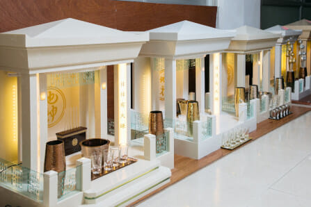ตี่จู้หินอ่อน Aviva Spirit Modern Luxury ขนาด 27 นิ้ว สีเบจน้ำตาลอ่อน_5